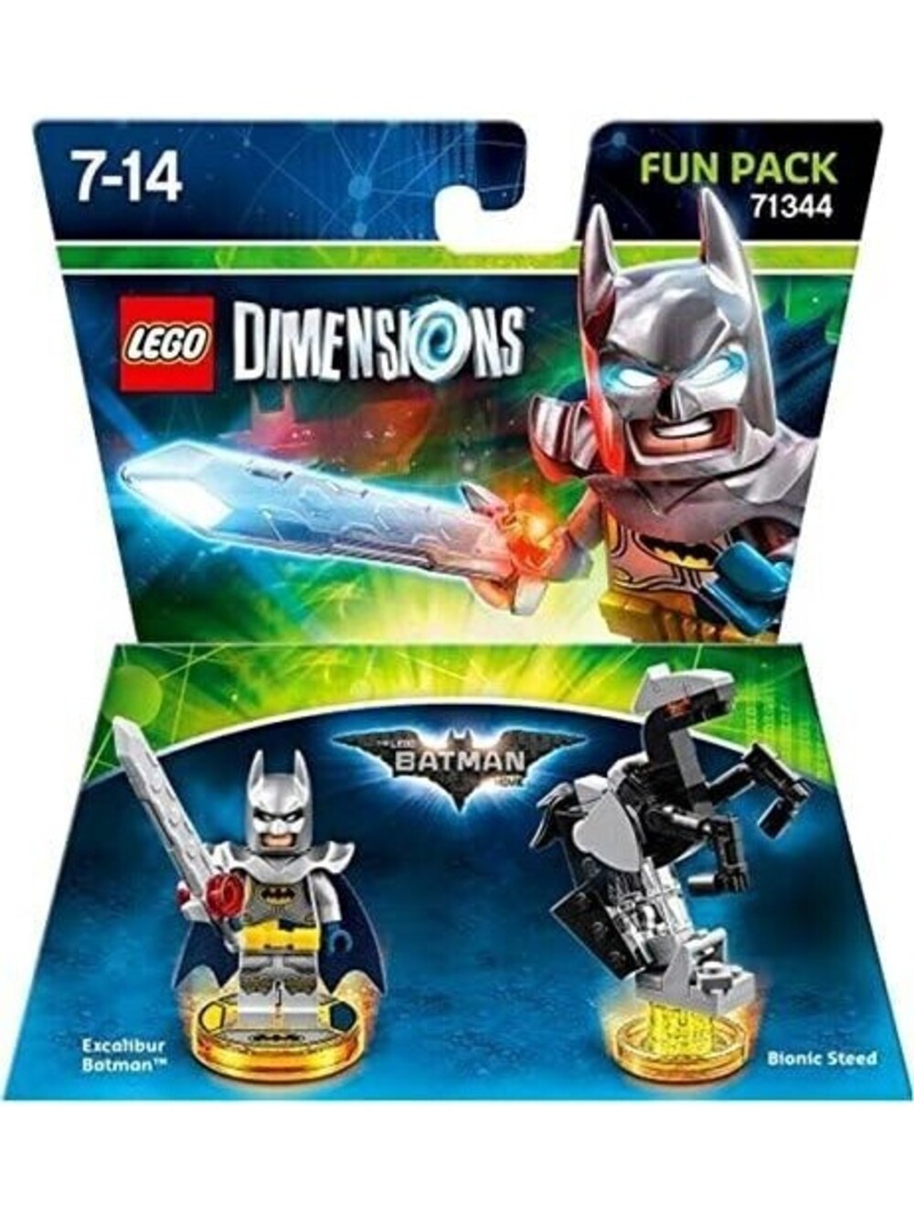 LEGO Dimensions 71344 Excalibur Batman Fun Pack - NEW Sealed - LEGO Batman Movie